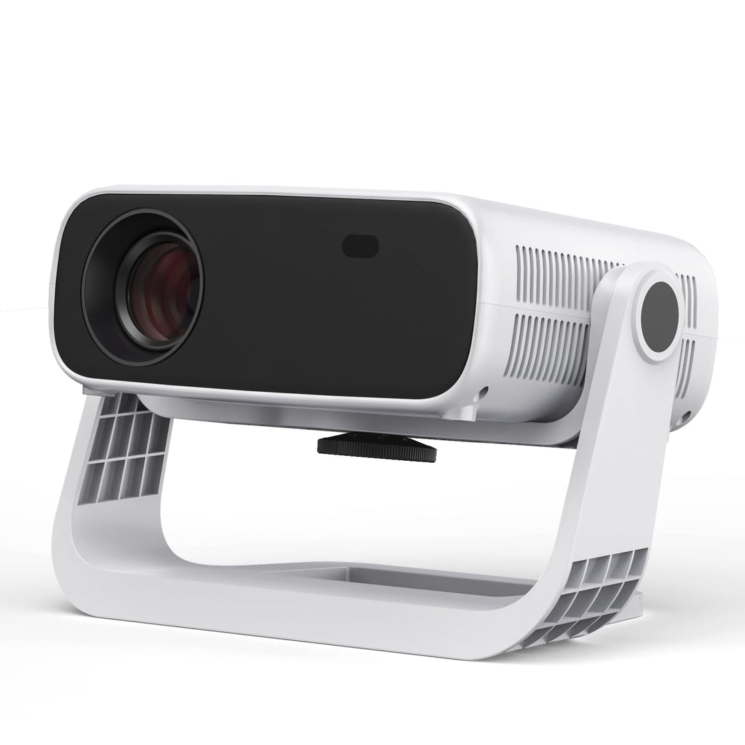 Beamer, Full HD 1080P Beamer mit 4K Unterstützung, WiFi Bluetooth Beamer, 18000 Lumen Heimkino 4K Be