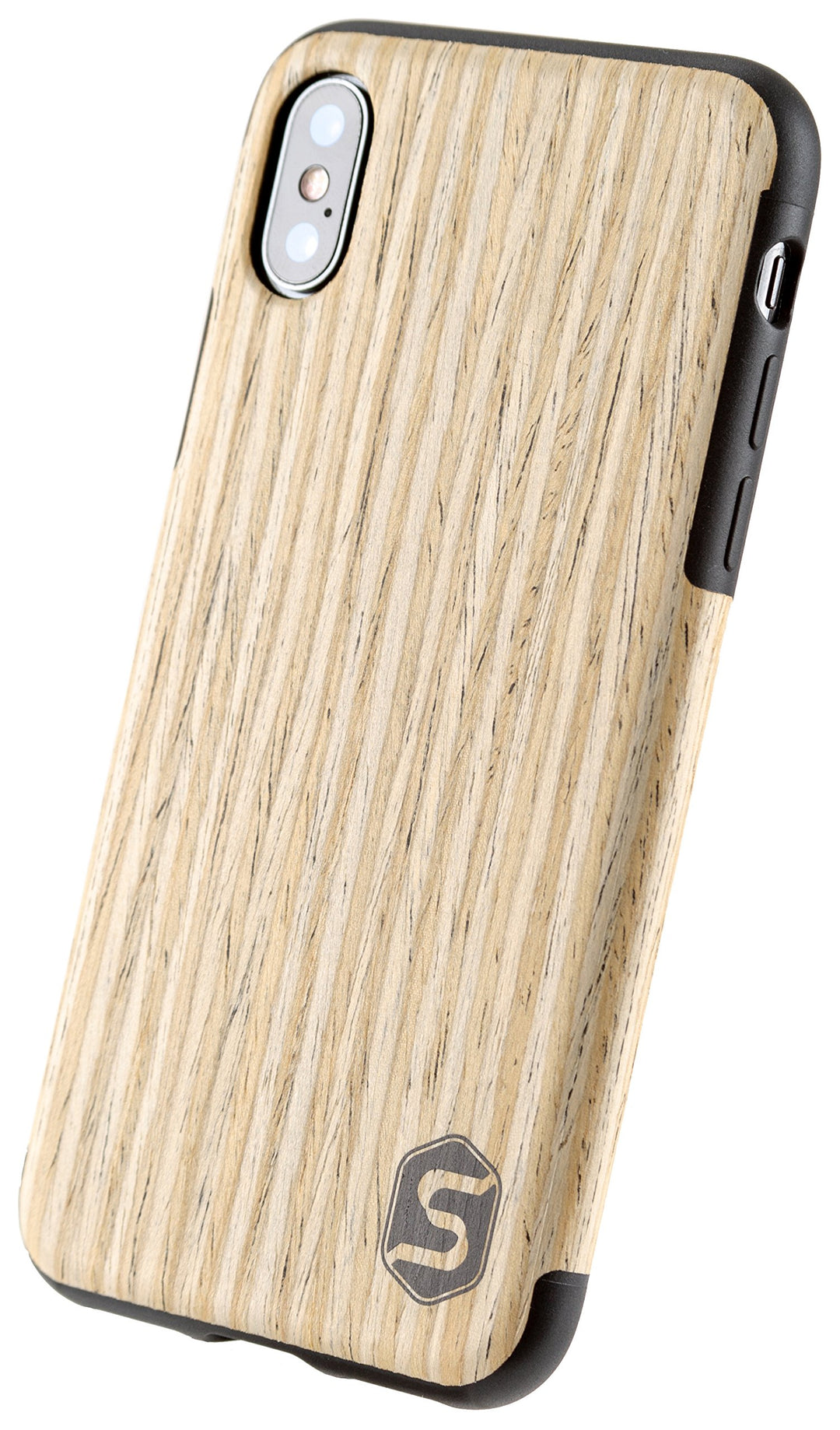 Sebastian Sturm Maxi Handyhülle für iPhone X/XS White Walnut iPhone X / iPhone XS braun, iPhone X /