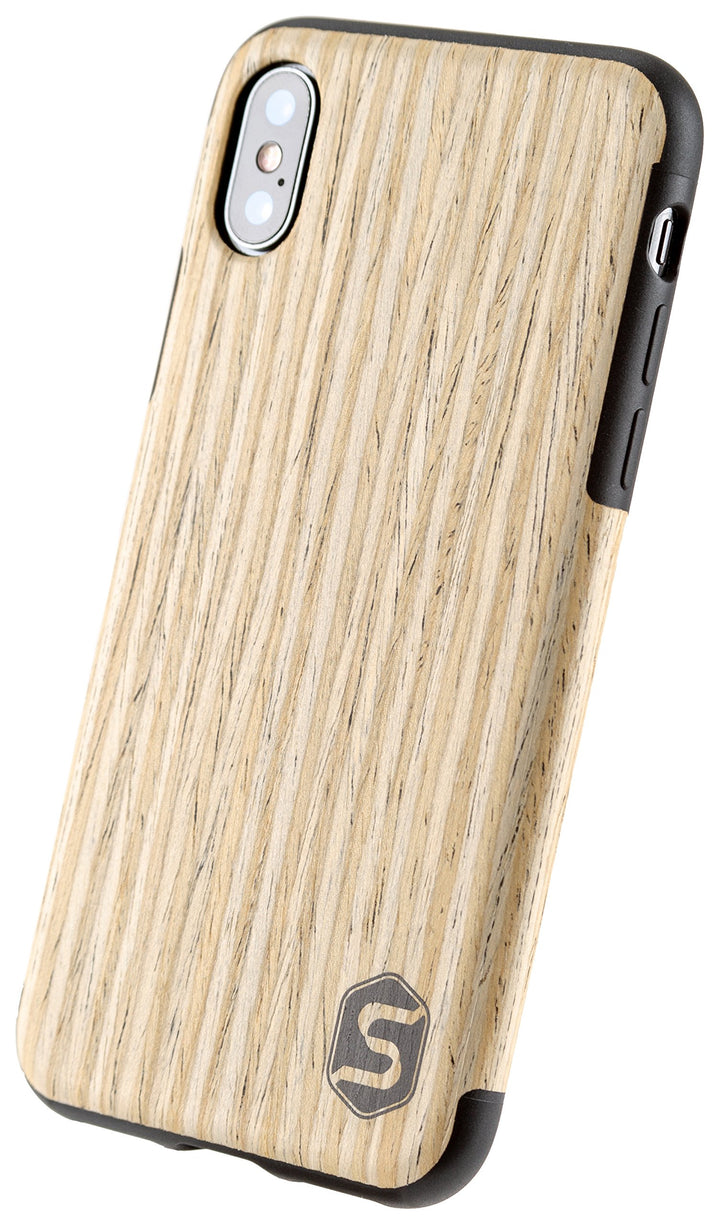 Sebastian Sturm Maxi Handyhülle für iPhone X/XS White Walnut iPhone X / iPhone XS braun, iPhone X /