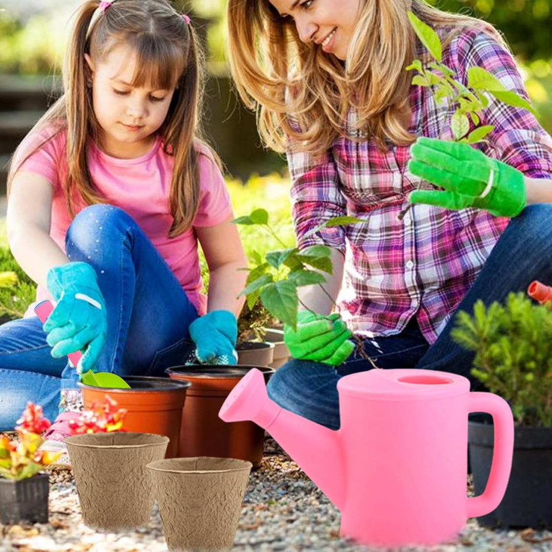Kongou Gartengeräte-Set für Kinder, Garten-Set für Kleinkinder,19 Stück Gartenhandwerkzeuge | Tragba