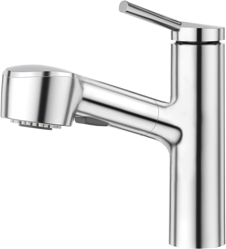 CREA Küchenarmatur Ausziehbar,Wasserhahn Küche mit 2 Strahlarten Geschirrbrause Spültischarmatur mit