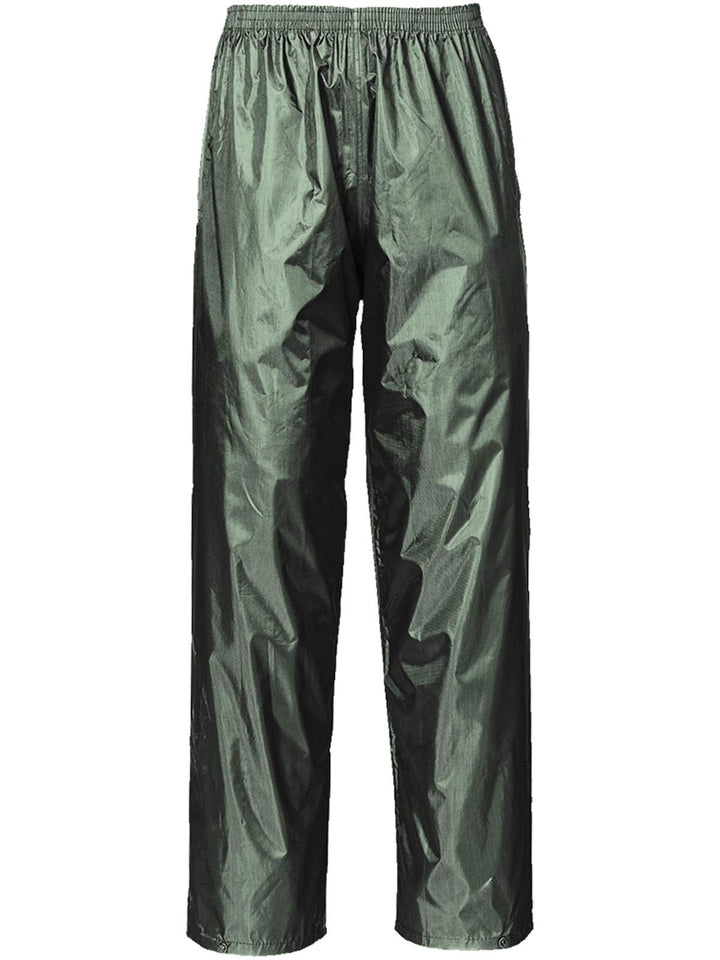 Terratrend 9404–3 x l-4400 Grösse 3 X Grosse "Rainforce" Regen Hose – olive grün Olivgrün 3XL, Olivg