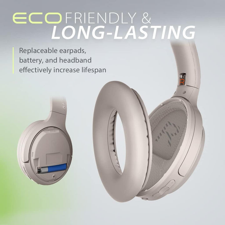 Avantree Eon - Bluetooth-Kopfhörer mit Geräuschunterdrückung mit abnehmbarem Mikrofon, Wireless &amp; ka