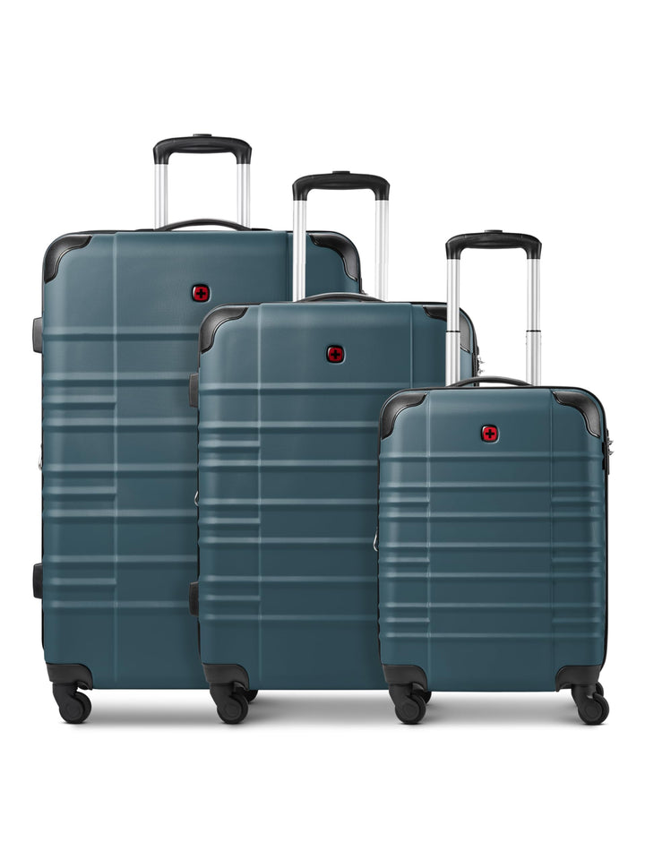 WENGER Koffer-Set 3-teilig für Damen und Herren | Reise-Trolleys 51 x 30 x 75 cm aus hochwertigem, s