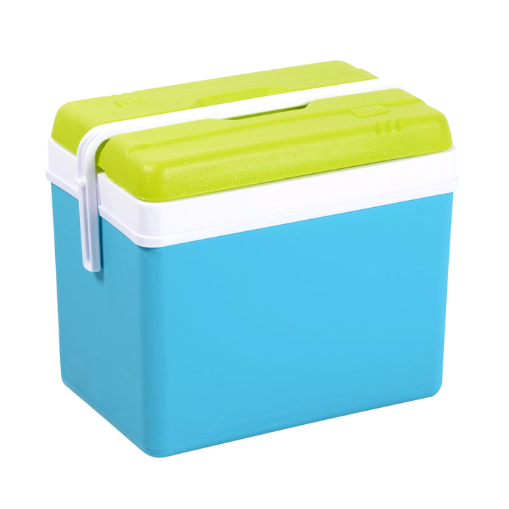 Kühlbox aus Kunststoff - Outdoor Thermobox mit Tragegriff - Kühltasche Isoliertasche Thermo Behälter