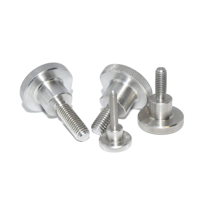 Rändelschrauben M8X20 10 Stück Stellschrauben DIN 464 A1 Edelstahl (1.4305) rostfrei, VA Niro, hohe