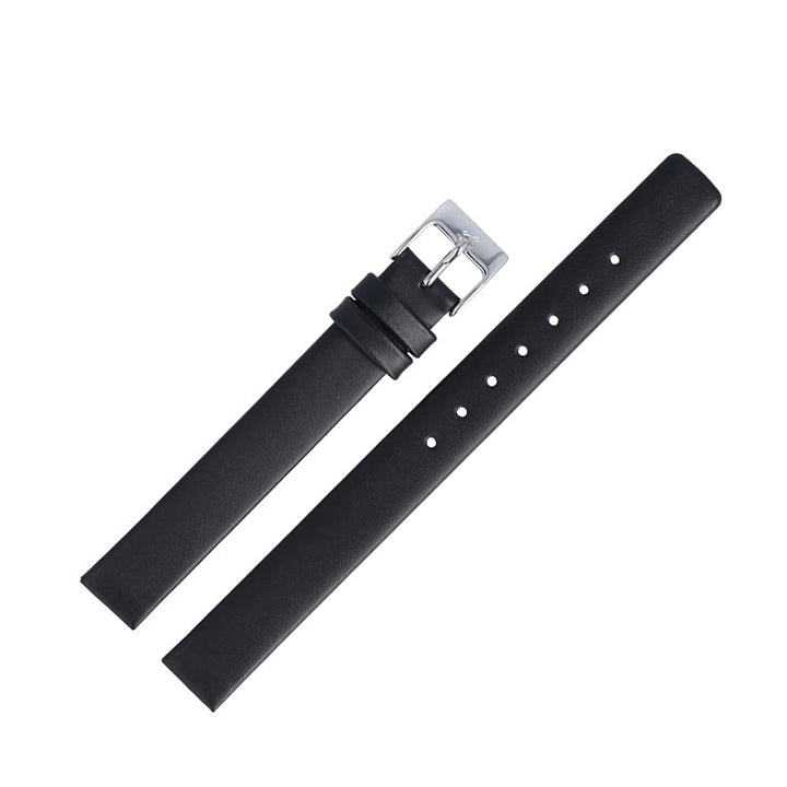 Skagen Uhrenarmband 12mm Leder Schwarz XS - 358XSSLBC