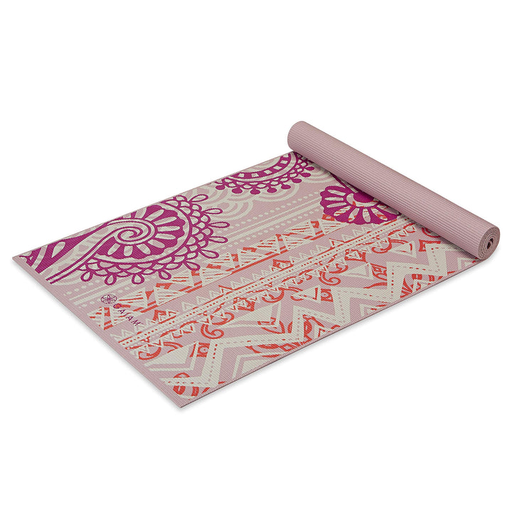 Gaiam Yogamatten Two-Sided Solid Yoga Mat Bohemian Rose, Bohemian Rose