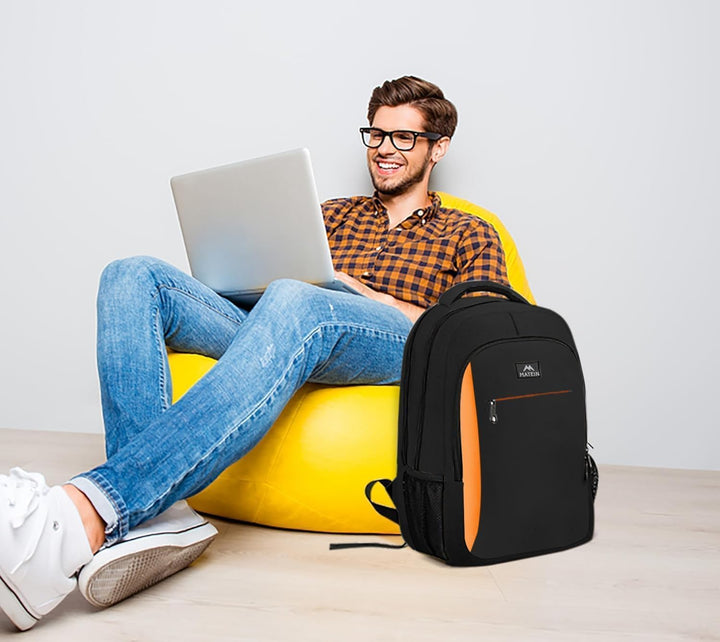 MATEIN Business Laptop Rucksack 15,6 Zoll Reise Laptoptasche mit USB Ladeanschluss Wasserabweisend D