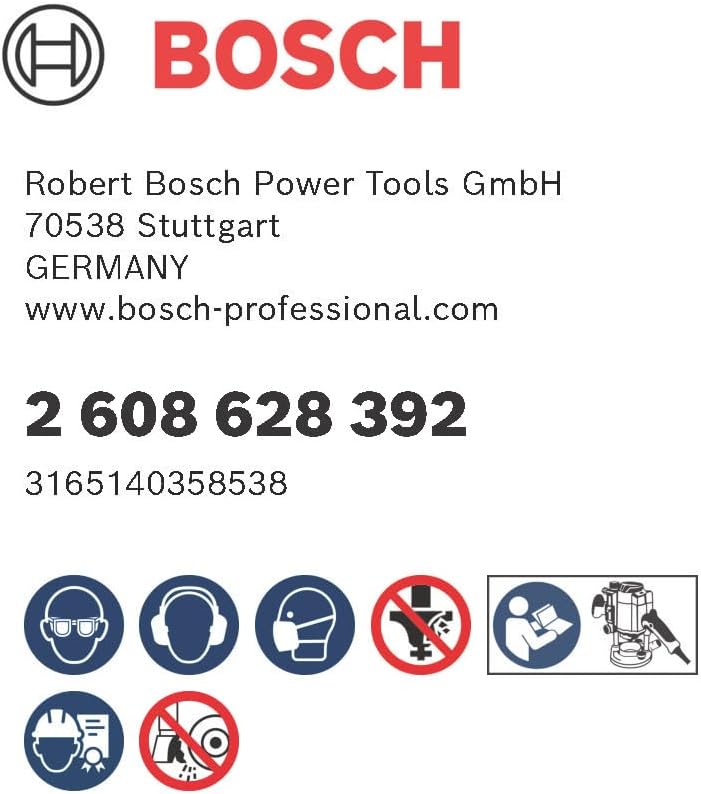 Bosch Professional Nutfräser Standard for Wood (für Holz, Ø 25 mm, Arbeitslänge 20 mm, Zubehör Handf