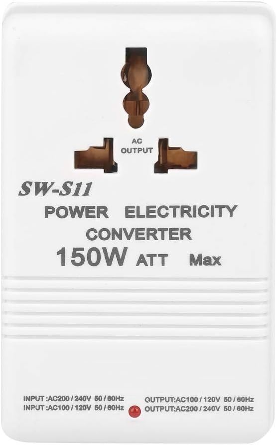 SW-S11 150W Aufwärts und Abwärtsspannungswandler Doppeltransformator 220V bis 110V / 110V bis 220V C