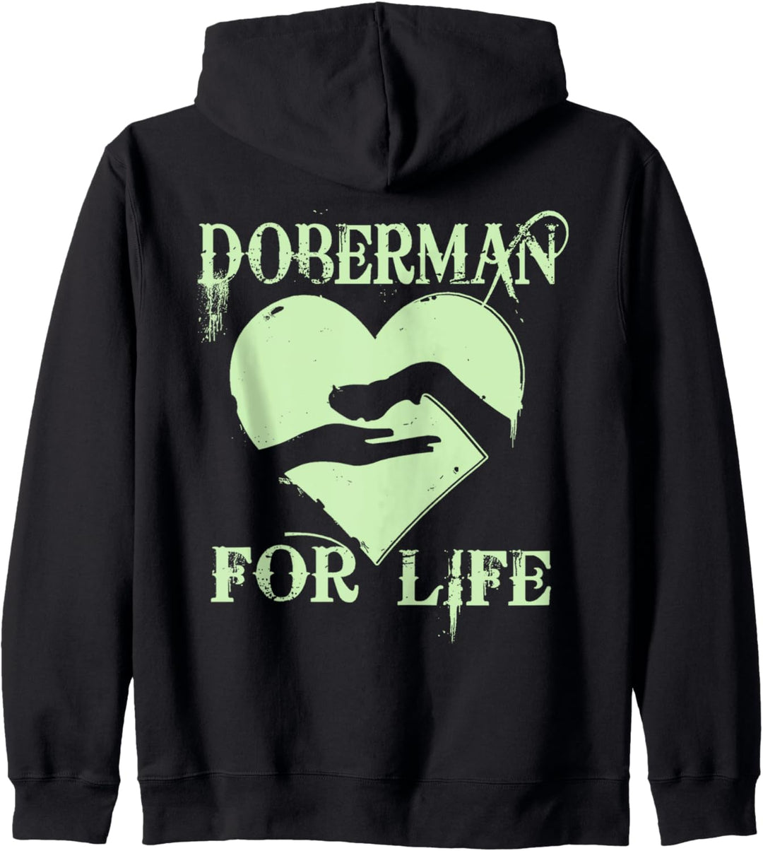 Doberman-Hund | Doberman For Life Kapuzenjacke