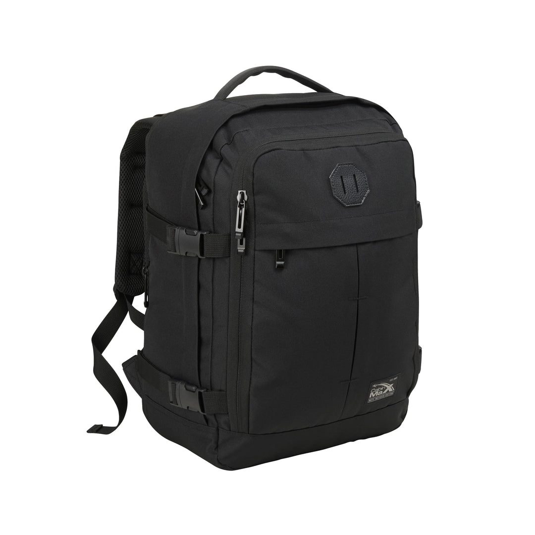 Cabin Max Handgepäck Rucksack Reiserucksack Ryanair Handgepäck 40x30x20 24L Vintage Schwarz 40x30x20