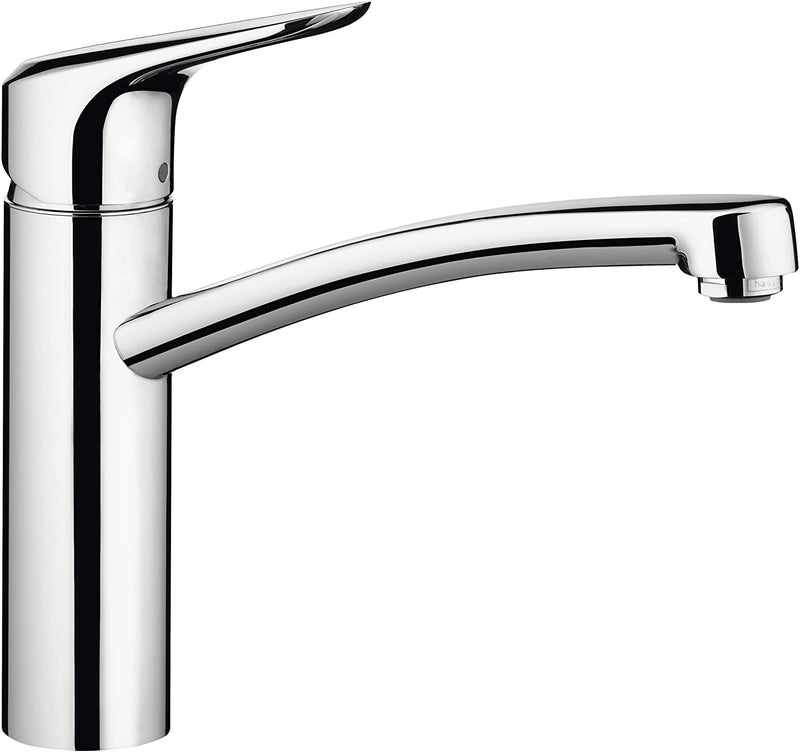 Hansgrohe Ecos M Mischbatterie für die Küche, chromfarben Medium, Silber