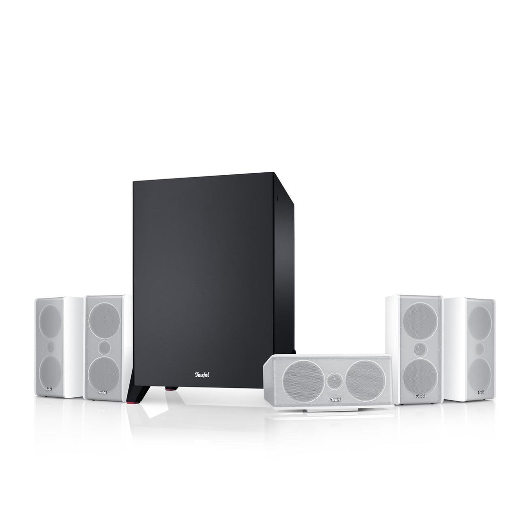 Teufel CONSONO 35 MK3 5.1 Set - Heimkino mit Micro-HiFi-Satelliten, Höhe Sprachverständlichkeit, Sta