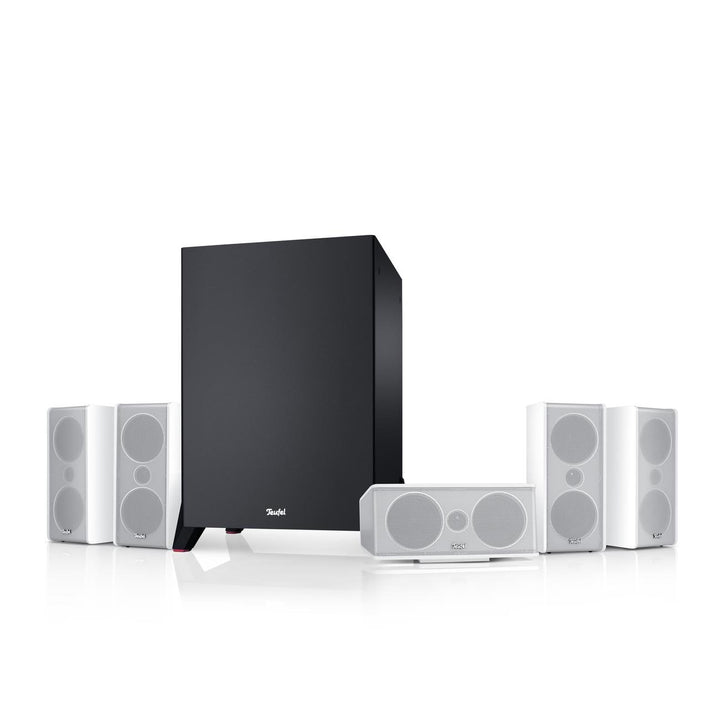 Teufel CONSONO 35 MK3 5.1 Set - Heimkino mit Micro-HiFi-Satelliten, Höhe Sprachverständlichkeit, Sta