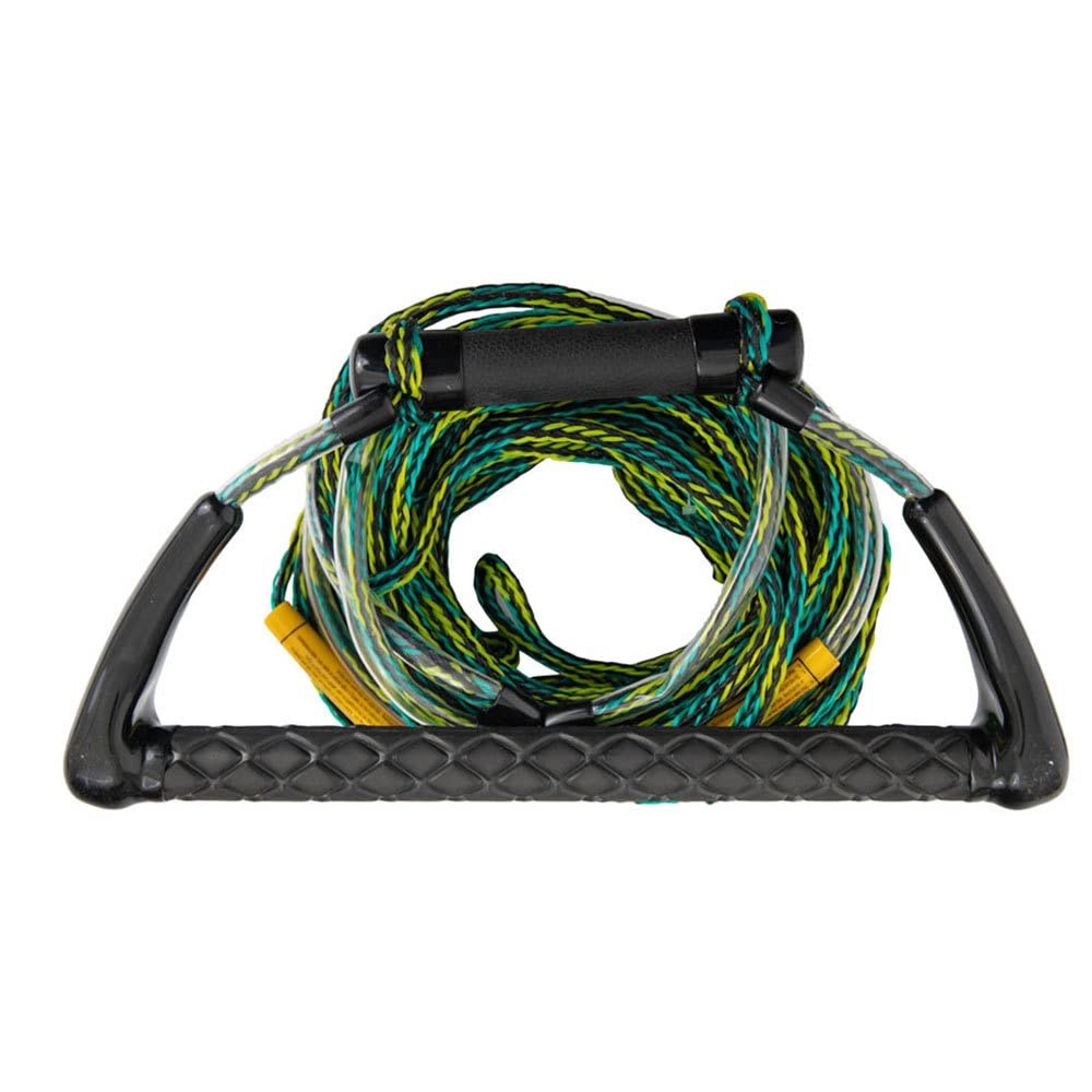 Jobe Tow Hook Handle Wakebord Kneeboard Wasserski Hantel und Leine Blue