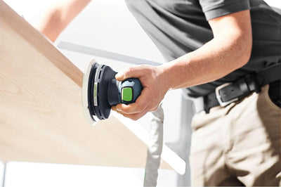 Festool Exzenterschleifer ETS EC 150/5 EQ (mit Schleifteller Ø 150 mm MULTI-JETSTREAM 2 (weich W-HT)