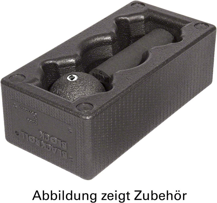 Blackroll Block DAS ORIGINAL Faszienrolle Aufbewahrung Zubehör, SCHWARZ