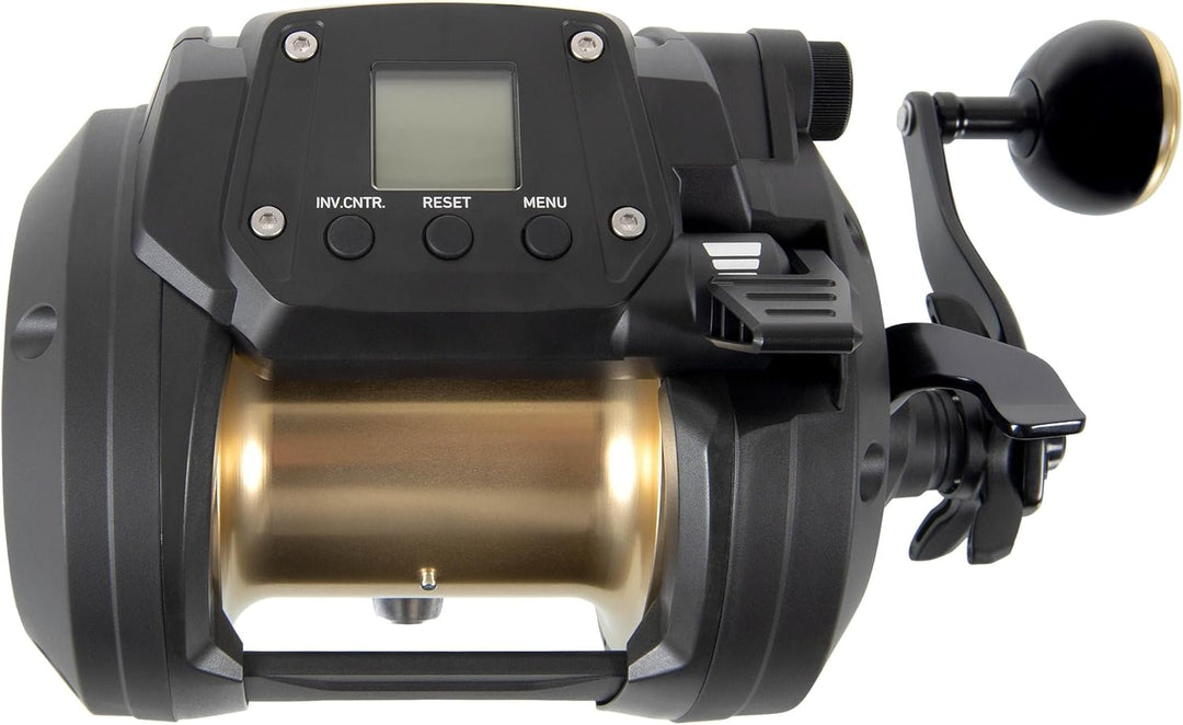 DAIWA Tanacom, Electrische Multi-Angelrolle, Sternbremse, Linkskurbel 800, 800