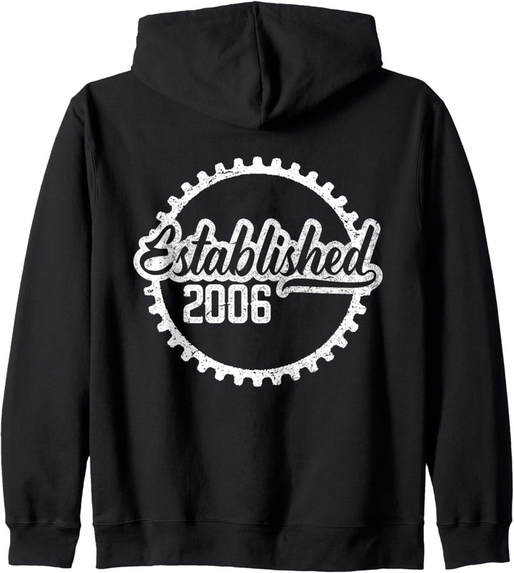 Etablierter Geburtstag im Geburtsjahr 2006 Kapuzenjacke