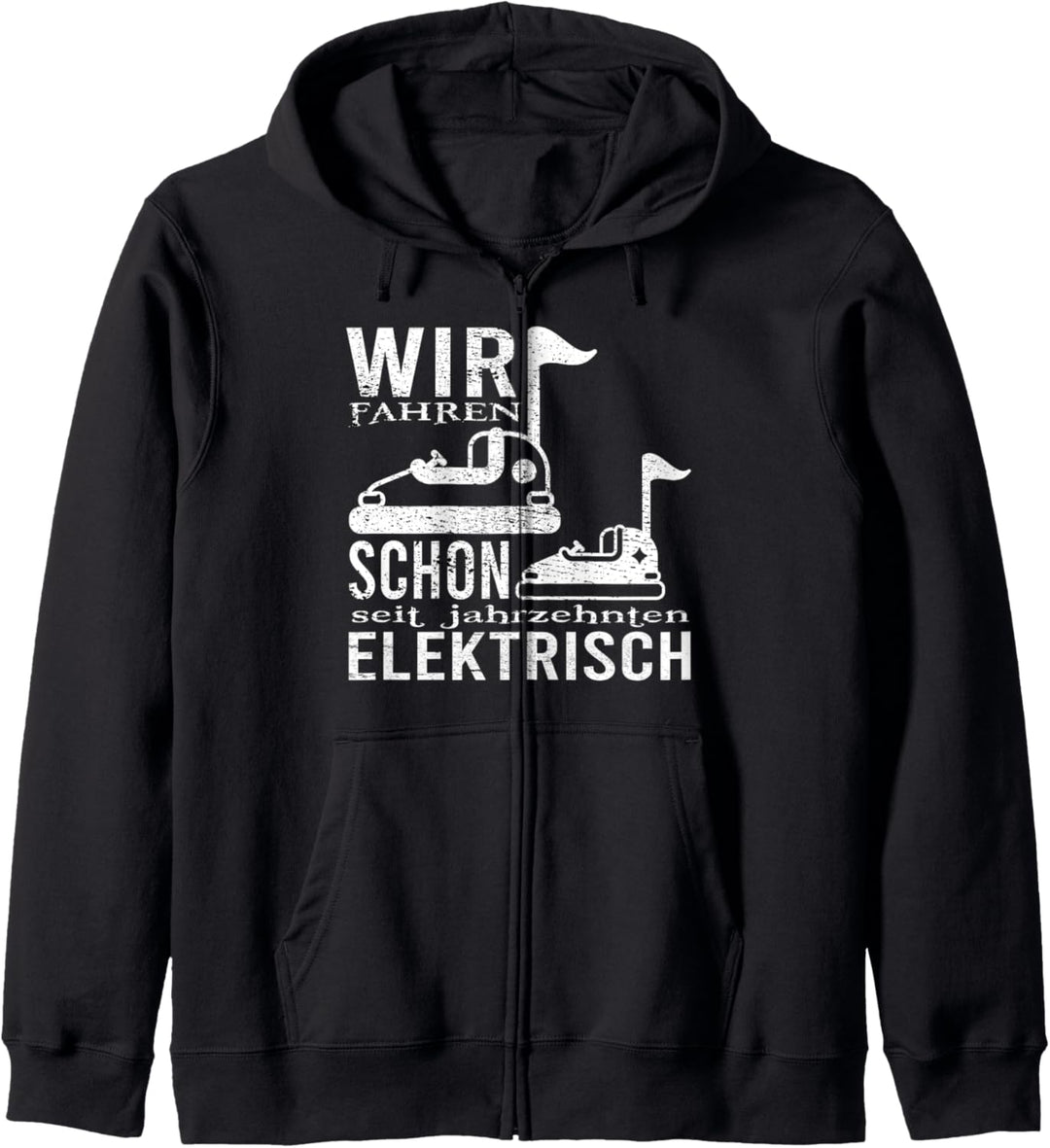 Schausteller Kirmes Autoscooter Kapuzenjacke