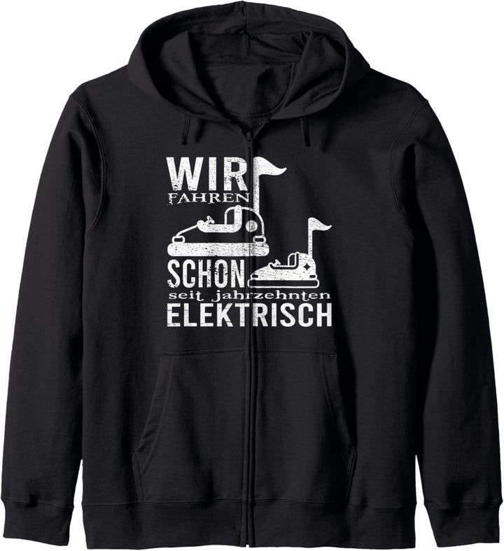 Schausteller Kirmes Autoscooter Kapuzenjacke
