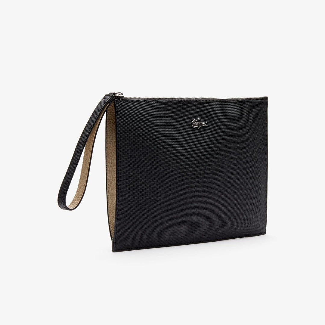 Lacoste Damen Nf2791aa Reisezubehör-Brieftasche Einheitsgrösse Noir Krema, Einheitsgrösse Noir Krema