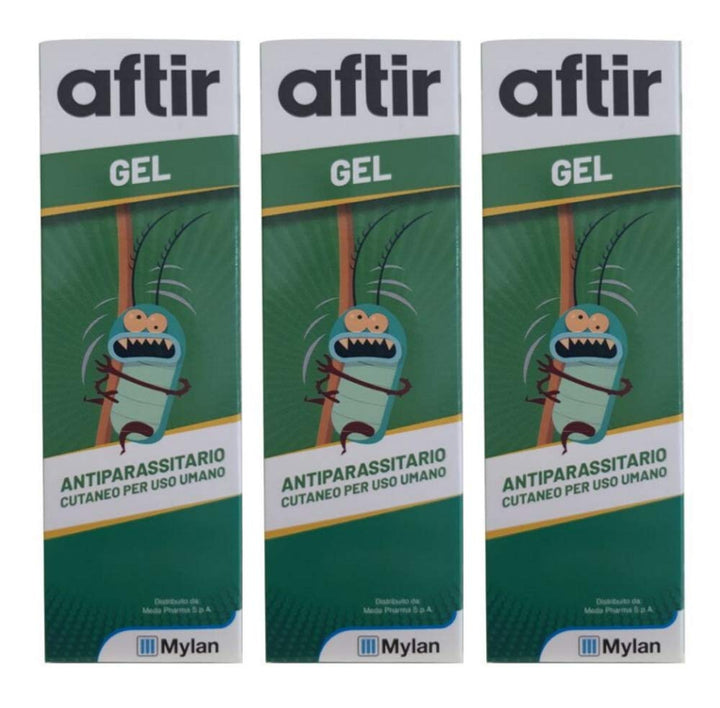 Buyfarma Promo Pack Aftir Gel, 40 g, gegen Läuse und Lendenwirbelsäule, 3 Stück