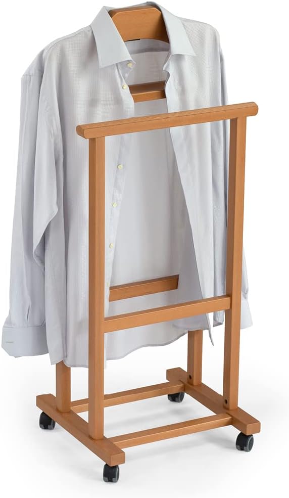 Arredamenti Italia Herrendiener für Schlafzimmer MIRANO, Holz - Elegant - Farbe: Kirsche AR-It il Cu