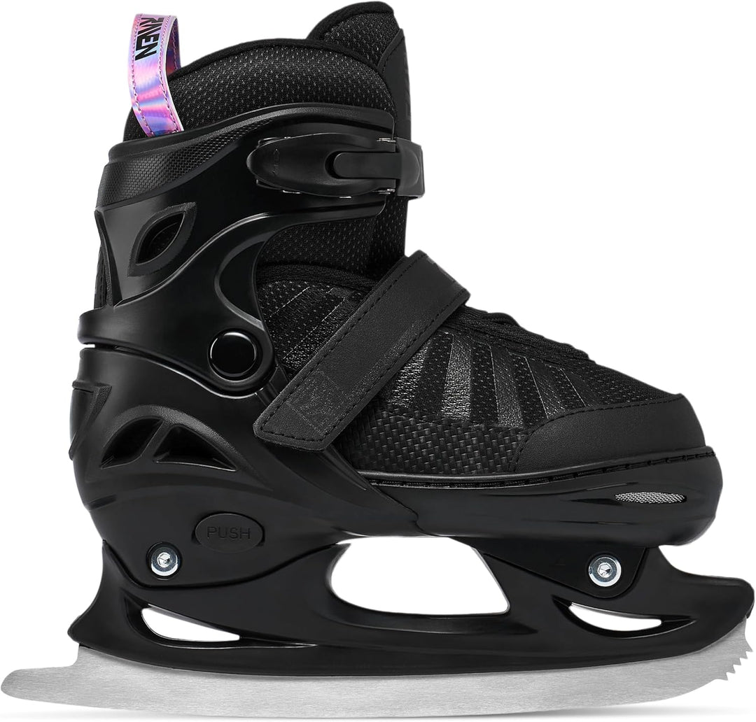 RAVEN Inline Skates Inliner für Kinder und Erwachsene OPTIONAL 2in1 mit Schlittschuhen verstellbar O