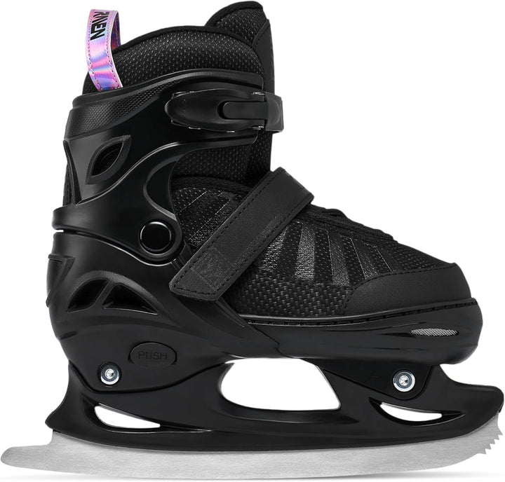 RAVEN Inline Skates Inliner für Kinder und Erwachsene OPTIONAL 2in1 mit Schlittschuhen verstellbar O