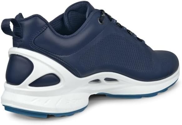 ECCO Herren BiomfjuelmSneaker 39 EU Blau Weiss, 39 EU Blau Weiss