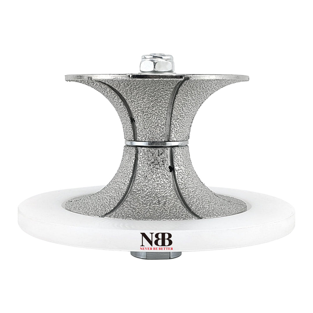 NBB Diamant-Profilscheibe Diamantfräser Fräsbohrer Trenn Reibahle Profilierungs-Bit für Porzellan Fl