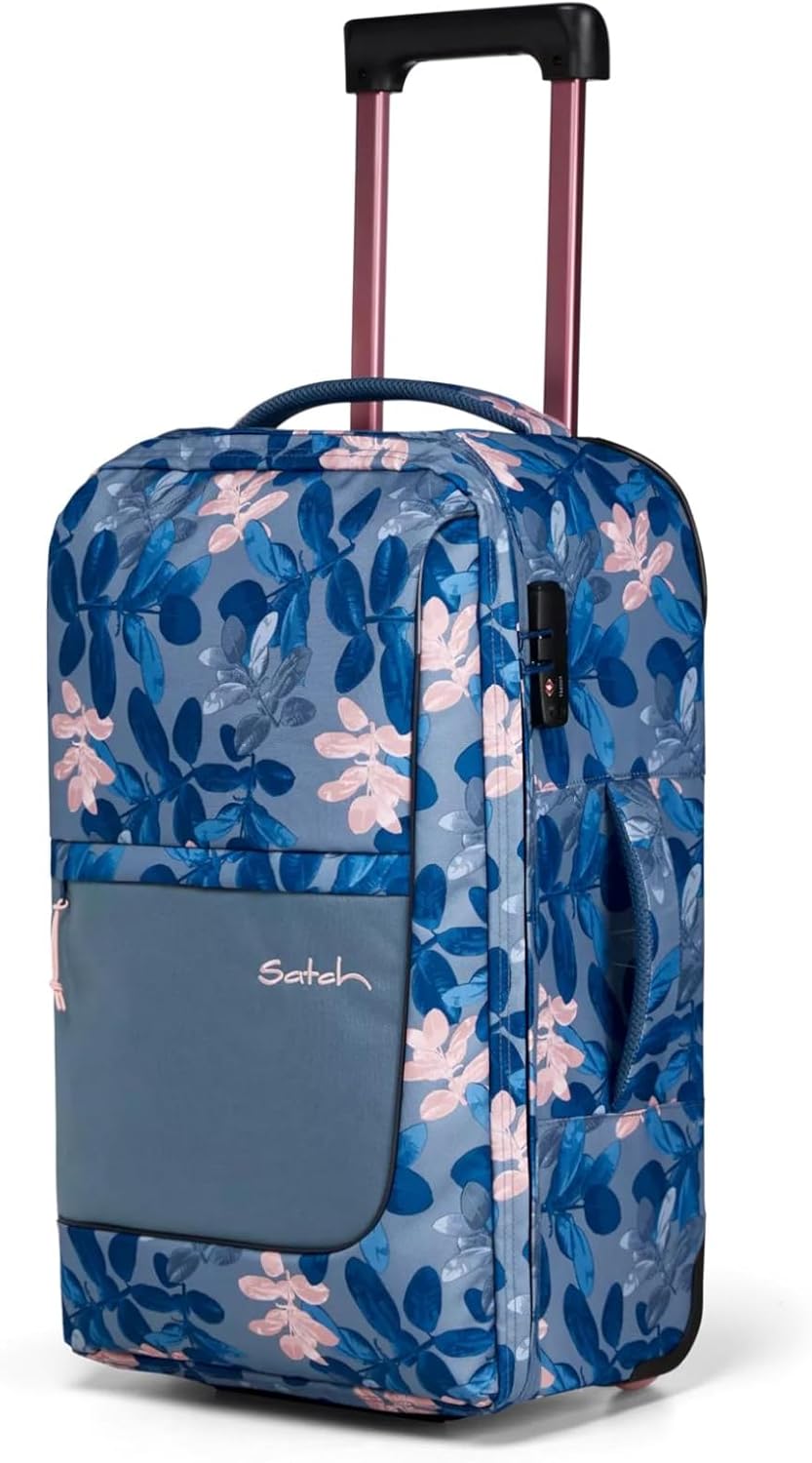 satch flow S Trolley Koffer Handgepäck 35 l 54x32x23 cm oder Koffer gross 55 l 65x37x29 cm, inkl. Wä