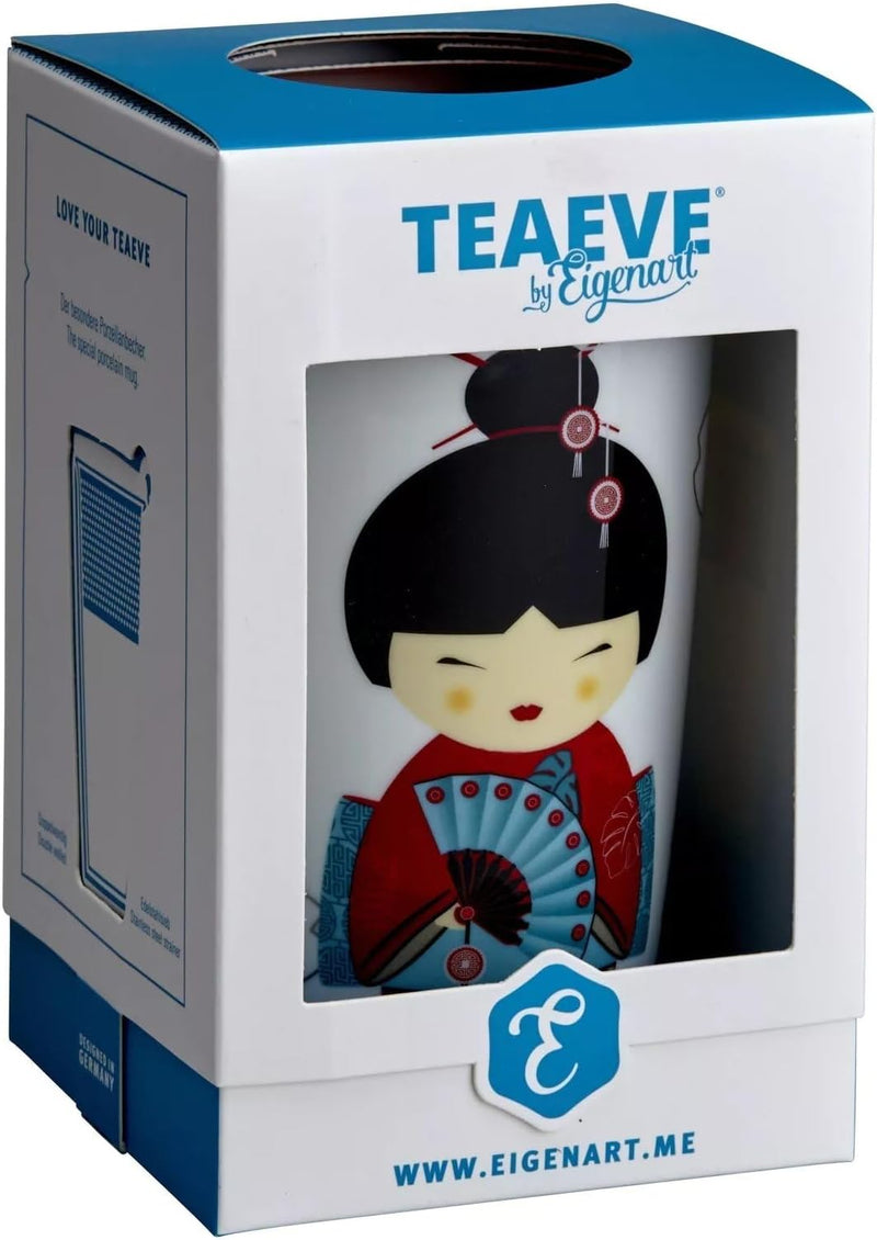 EigenArt Doppelwandbecher Teaeve Little Geisha Red