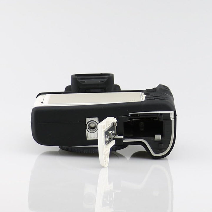 Kameratasche für Canon EOS M50, Silikon-Gummi, Kameragehäuse, Schutzhülle für Canon EOS M50, Schwarz