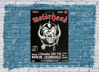 Motörhead - Death Kiss, Berlin 2007 » Konzertplakat/Premium Poster | Live Konzert Veranstaltung | DI