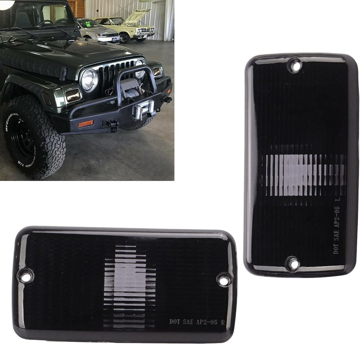 Qiilu Seitenmarkierungs Ecklichtabdeckung Parkblinker Lampengehäuse Lampenabdeckung der Vorderen Sto