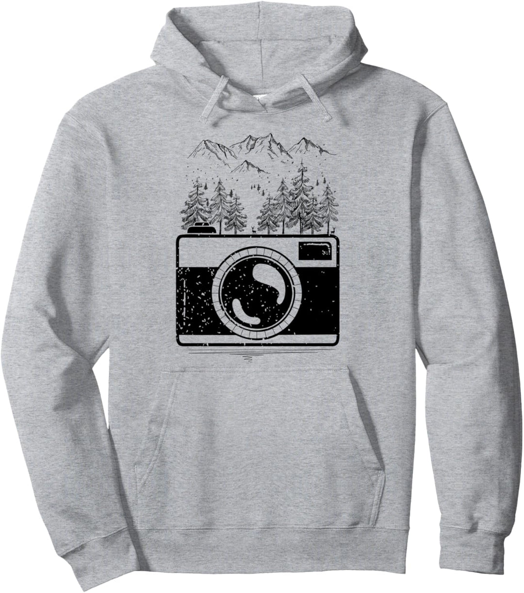 Berge Kamera Outdoor Fotografie Fotografen Foto Pullover Hoodie