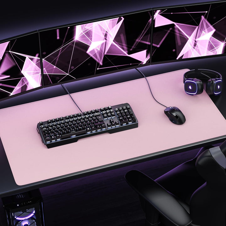 Titanwolf - XXXL Übergrösse Mauspad 1200x600mm, Gaming Mousepad Gross 120x60 cm Tischunterlage Large