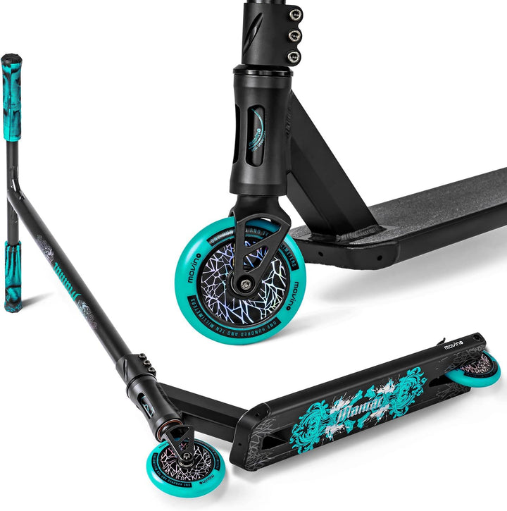 Movino Maniac Stunt Scooter Roller Professioneller Freestyle Roller IHC-Kompressionssystem Street-De