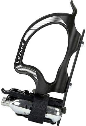 LEZYNE Flow Storage Adapter + CO2 Kartusche Schwarz M, Schwarz M