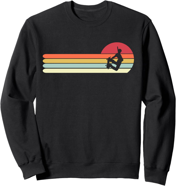 Retro Vintage Style Skating Geschenk für Papa Sweatshirt