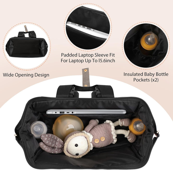 Wickeltaschen-Rucksack, Milchpumpen-Rucksack für Spectra S1, S2, Pumprucksack für berufstätige Mütte