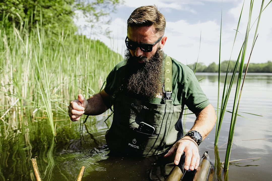 Wathose Hosenträger Prämie Waders verstellbare Hochwasserhose wasserdicht Hose Regenhose Angeln mit