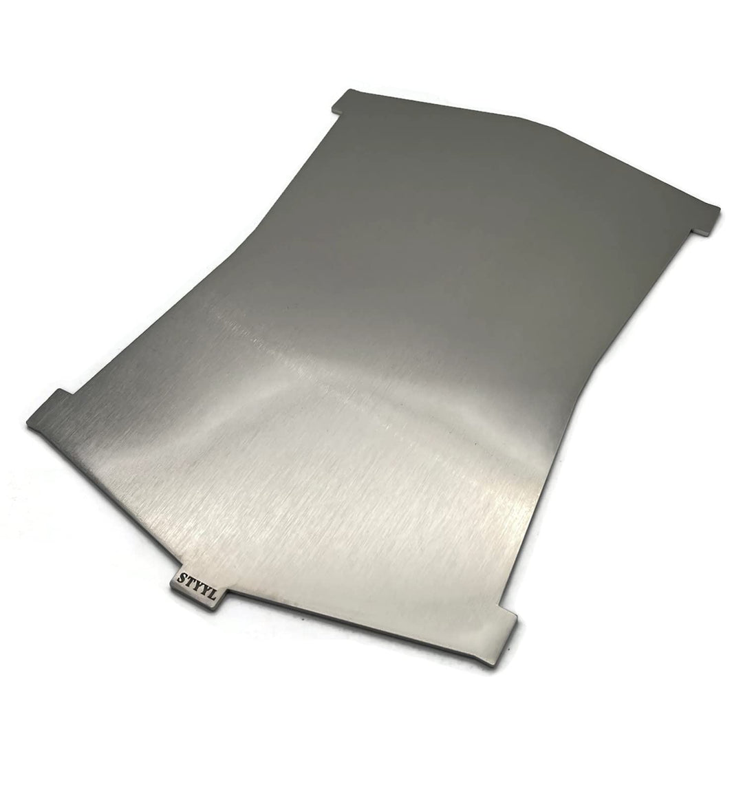 Edelstahl Grillplatte/Plancha passend für den Skotti Grill, 3mm Edelstahl