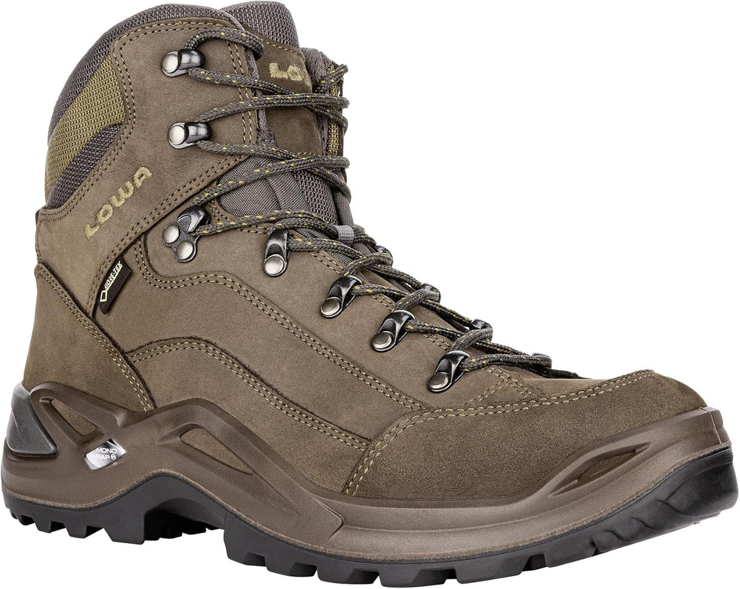 LOWA Wanderstiefel Renegade GTX MID Ws wasserdicht 46.5 EU Dunkelbraun, 46.5 EU Dunkelbraun