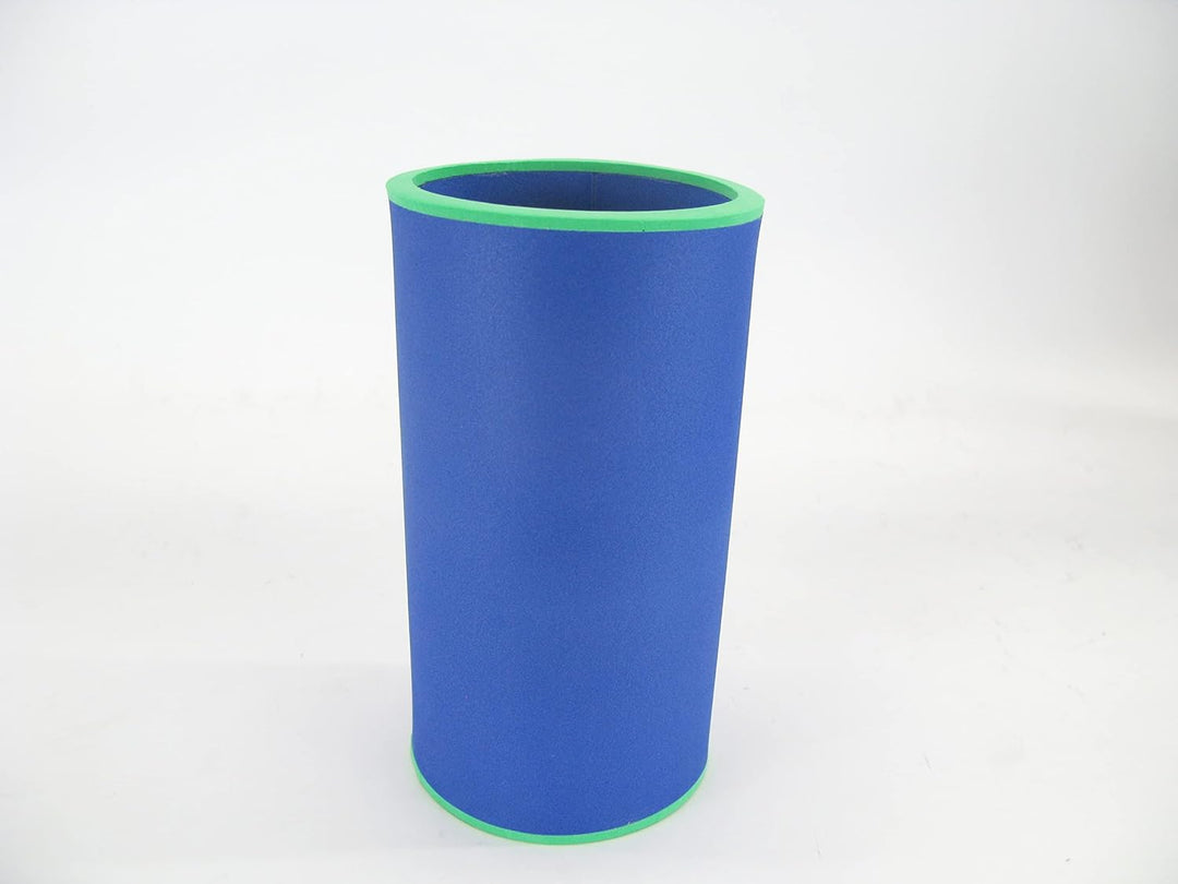 6er Set Blaue Getränkekühler 0,5l Flasche - Bierkühler - Neoprenkühler - passgenau ~Flaschenkühler~
