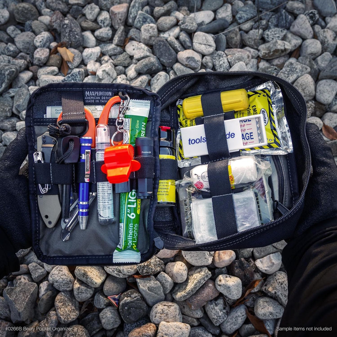 Maxpedition Beefy Pocket Organizer Tasche Einheitsgrösse Schwarz, Einheitsgrösse Schwarz